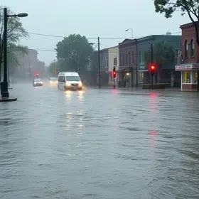 chuva e trovoadas em Campo Grande