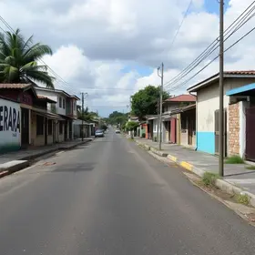 asfalto em Campo Grande