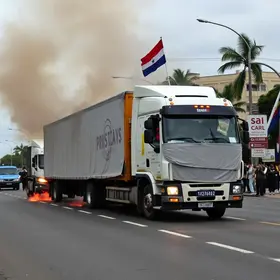 buzinaço em Campo Grande