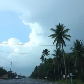 alerta de tempestade em Campo Grande