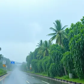 feriado com chuva