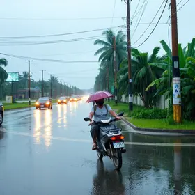 chuva forte Campo Grande