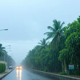 chuva intensa em Campo Grande