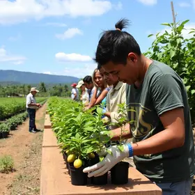distribuição gratuita de mudas frutíferas