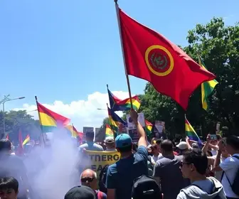 carreata pró-Flávio Bolsonaro